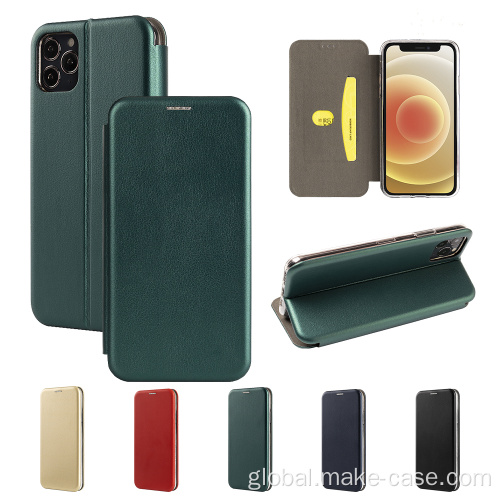 New Design Phone Case Wallet Flip Protective Phone Case Factory